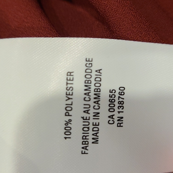 Reitmans tshirt style semi sheer sleeveless tunic - Picture 6 of 6